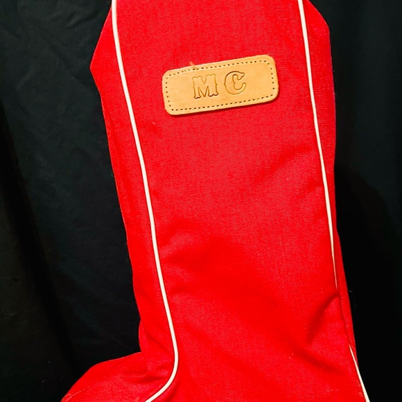 LARRY MAHAN TALL Red Leather and full quill ostrich/leather Women’s Cowboy Boots - Picture 6 of 6